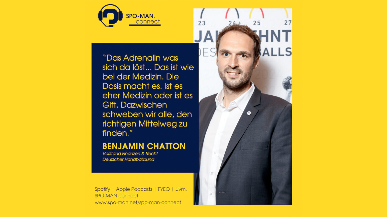 Benjamin Hatton SPO-MAN.connect: Neue Folge mit Benjamin Chatton – SPO-MAN